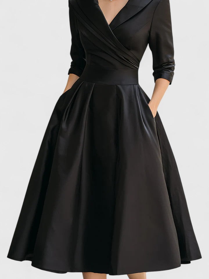 Sandrine | Elegantes Midikleid