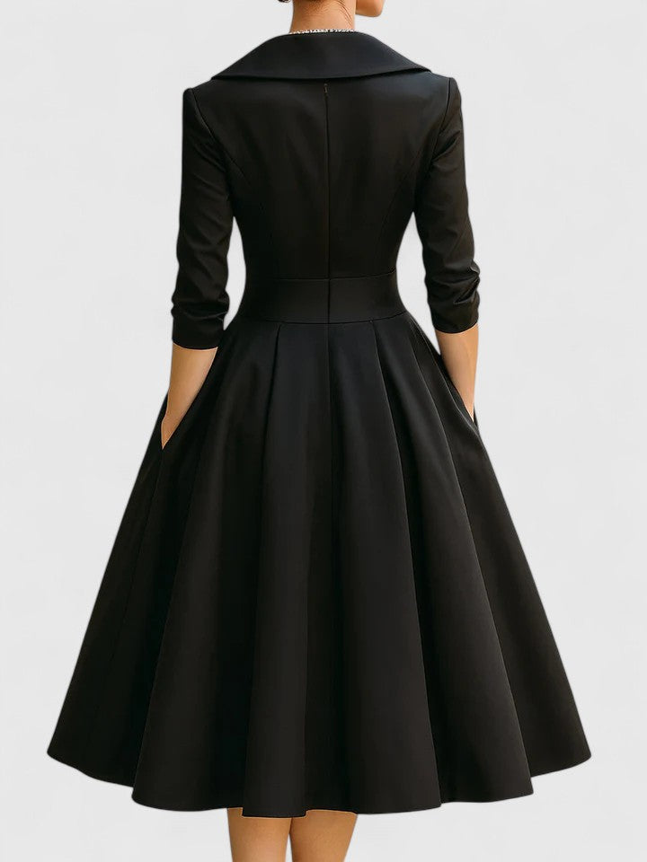 Sandrine | Elegantes Midikleid