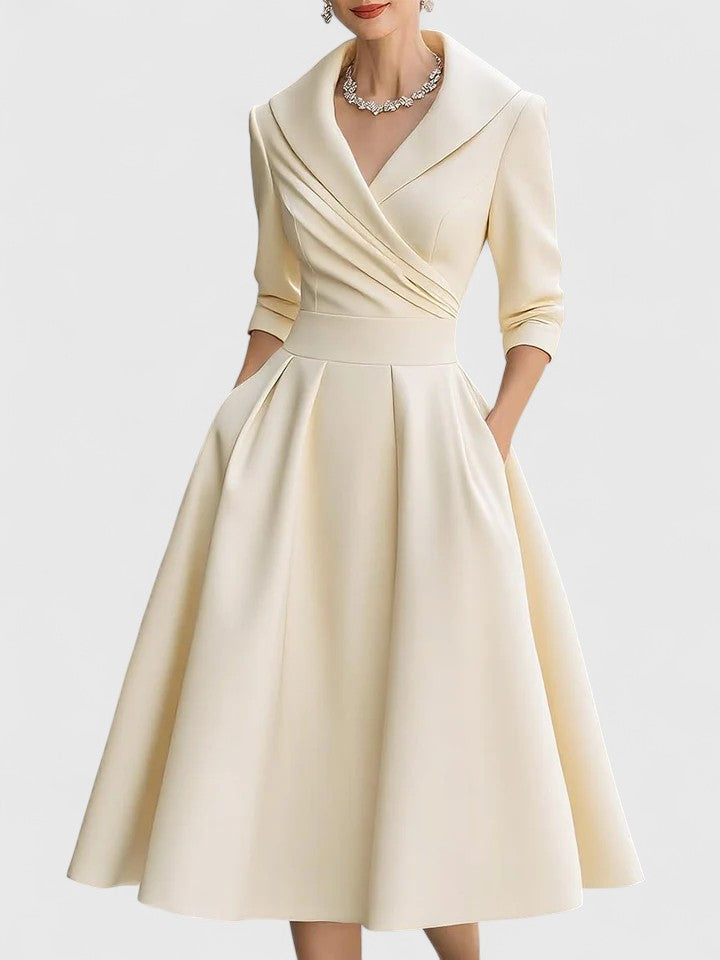 Sandrine | Elegantes Midikleid