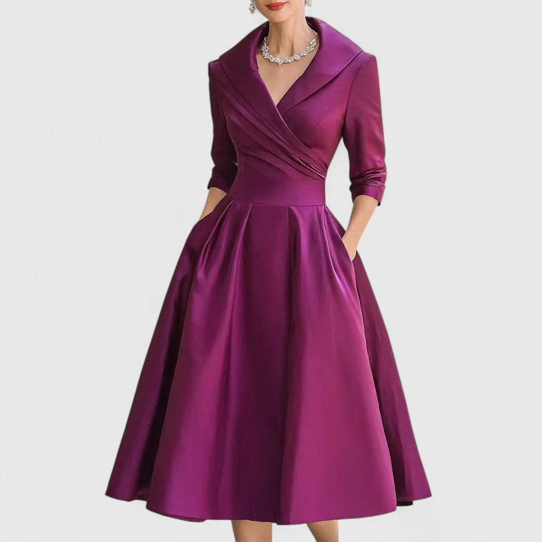 Corina | Elegantes Midikleid