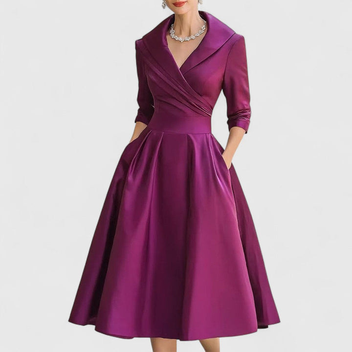 Corina | Elegantes Midikleid