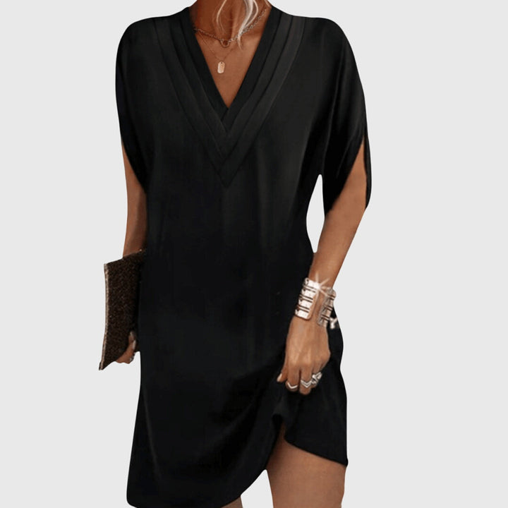 Riccarda | Elegantes bauchkaschierendes Kleid