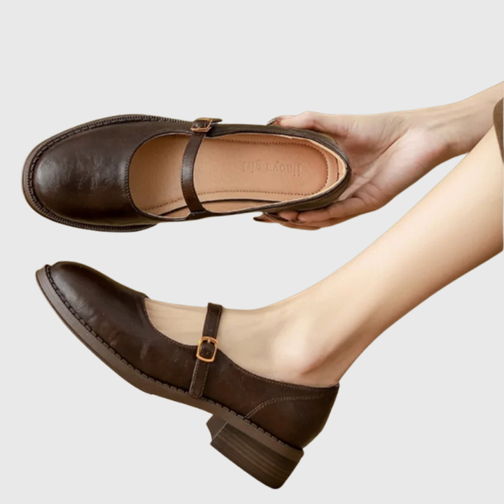Aylin | Klassische und bequeme Mary Janes aus Leder