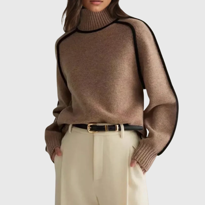 Karolina | Eleganter Rollkragenpullover