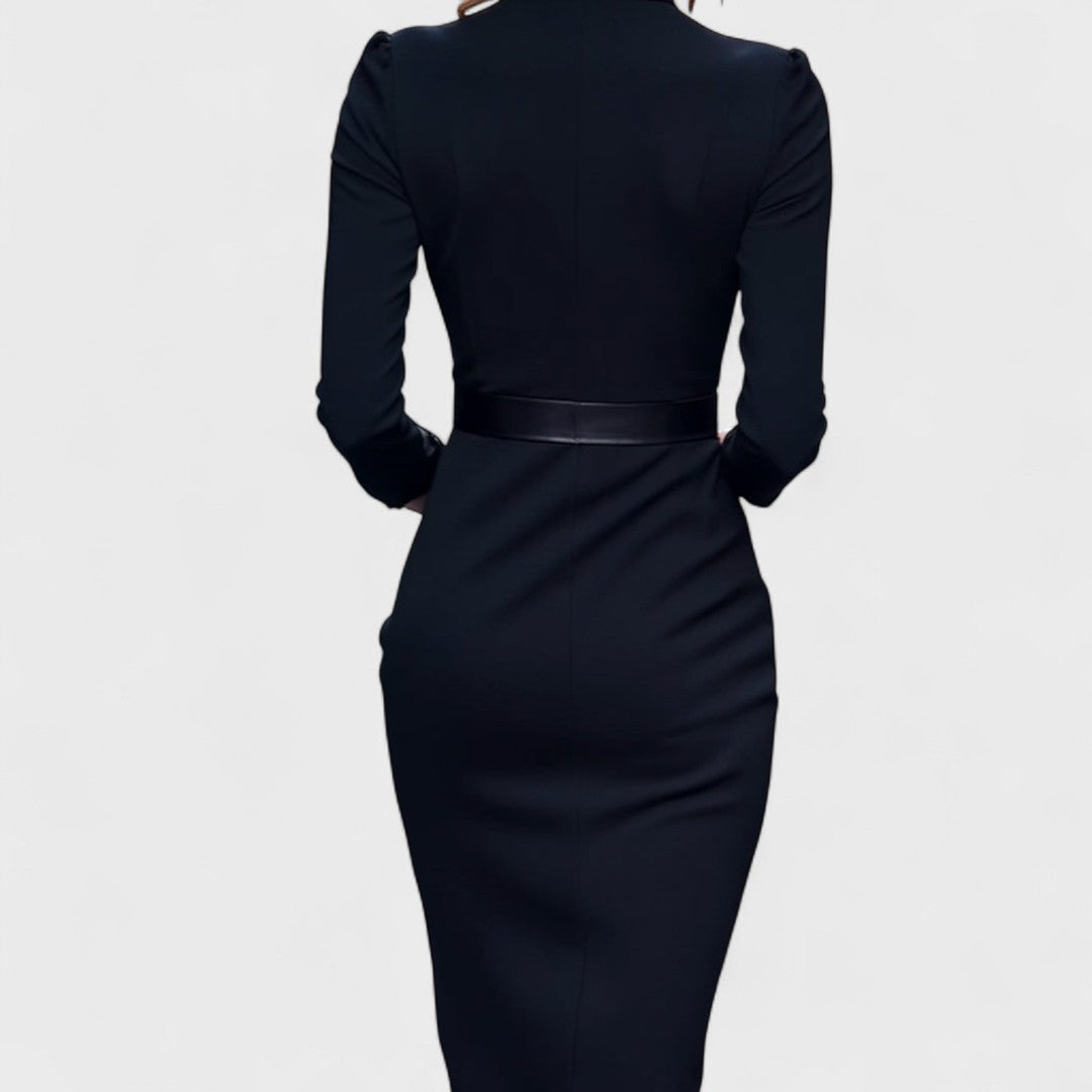 Claudia | Das Power-Maxikleid mit Gürtel
