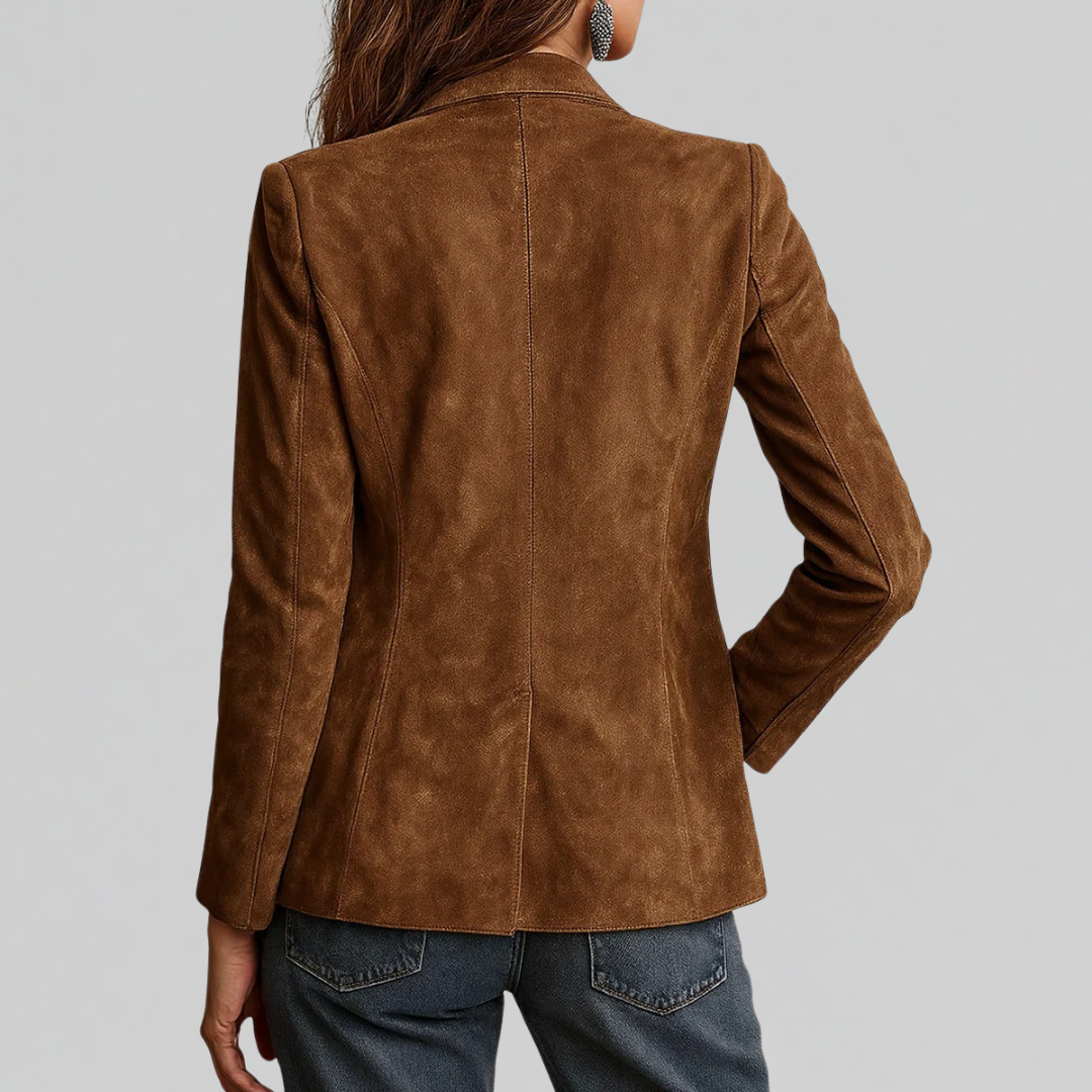 Marcia | Blazer aus weichem Wildleder