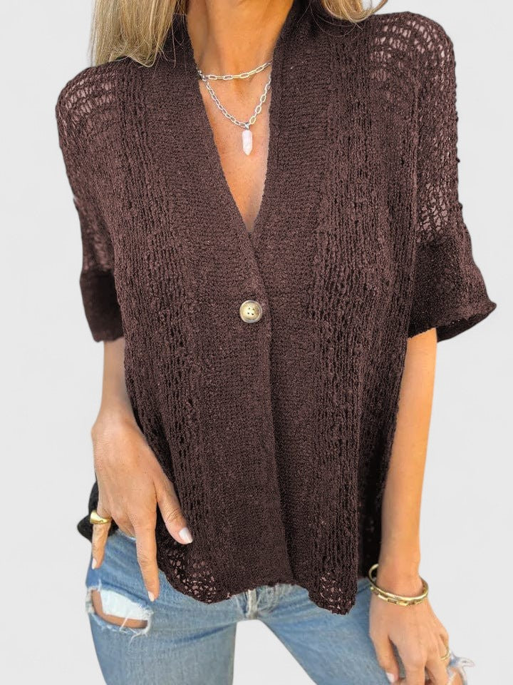 Aurelia | Elegantes Strickhemd