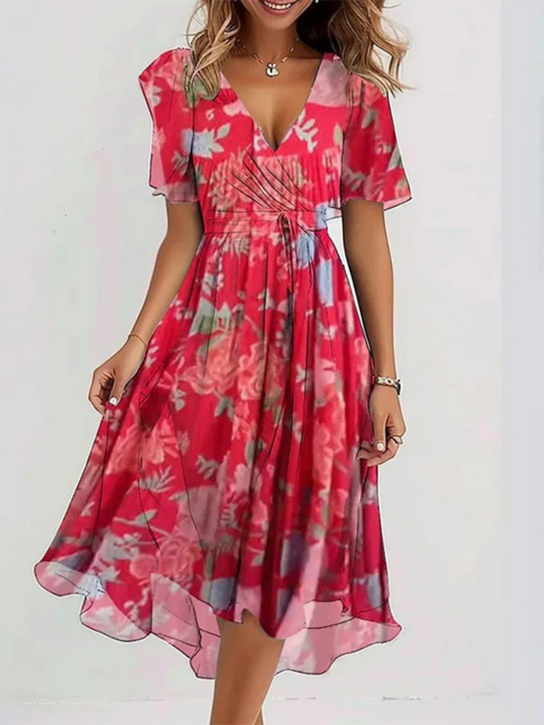 Yael | Sommerkleid mit Bauchabdeckung