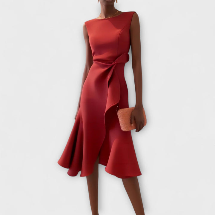 Fides | Raffiniertes Midikleid