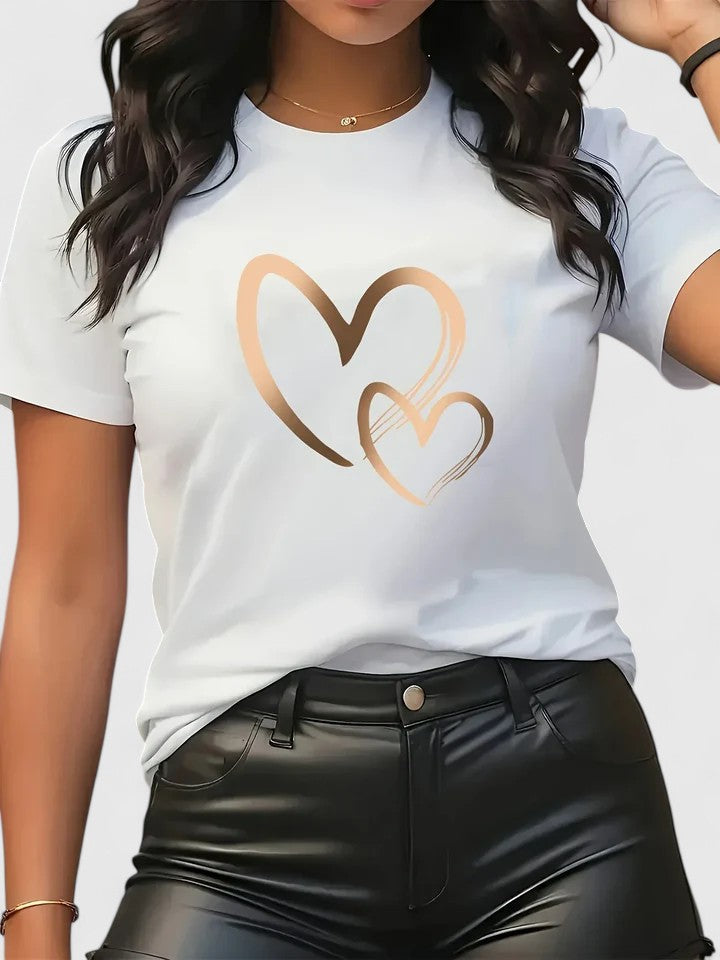 Ava | Bequemes Kurzarm-Shirt