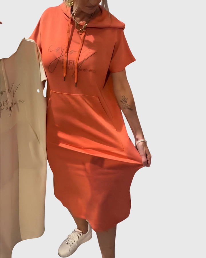 Yasmin | Lässiges Sweatkleid