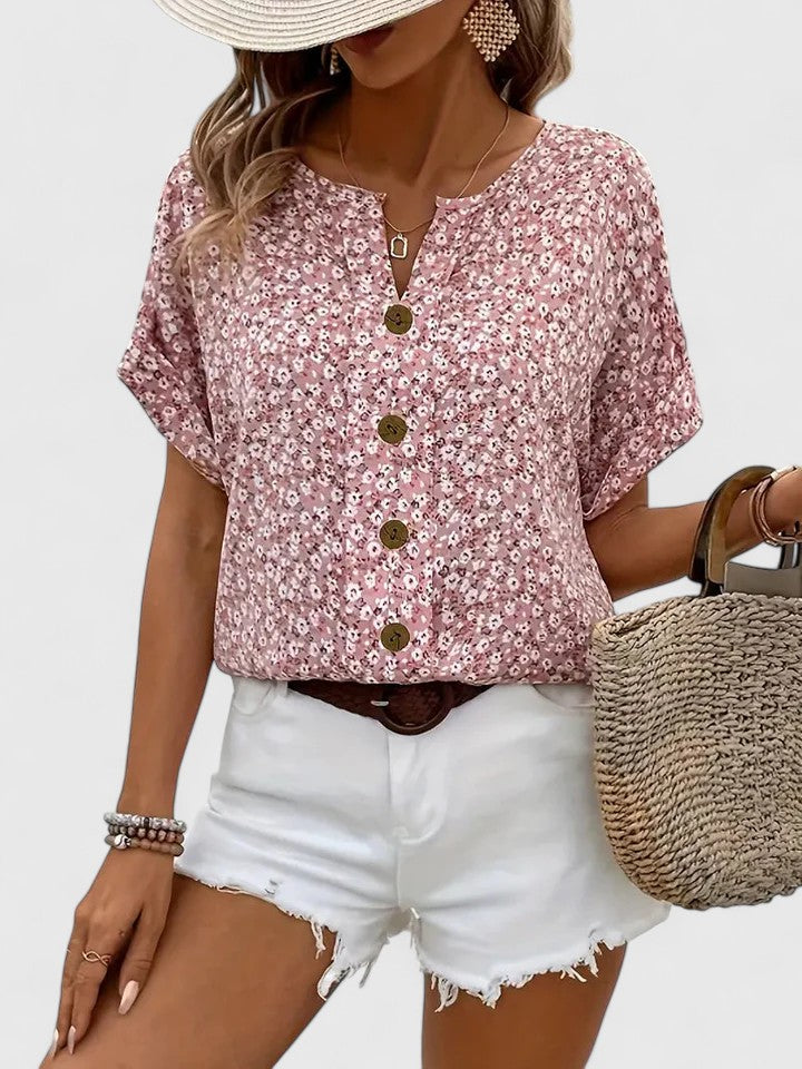 Iolanda | Elegantes florales Sommertop