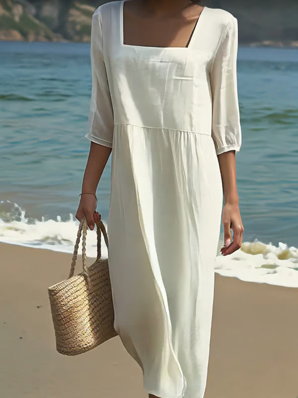 Manon | Lässiges Sommerkleid mit Stickerei