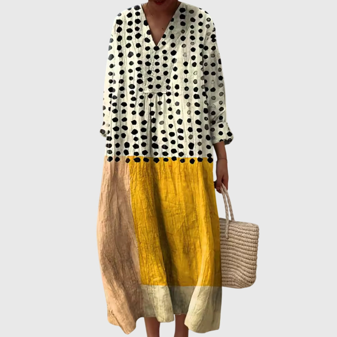 Talia | Geometrisches Kleid