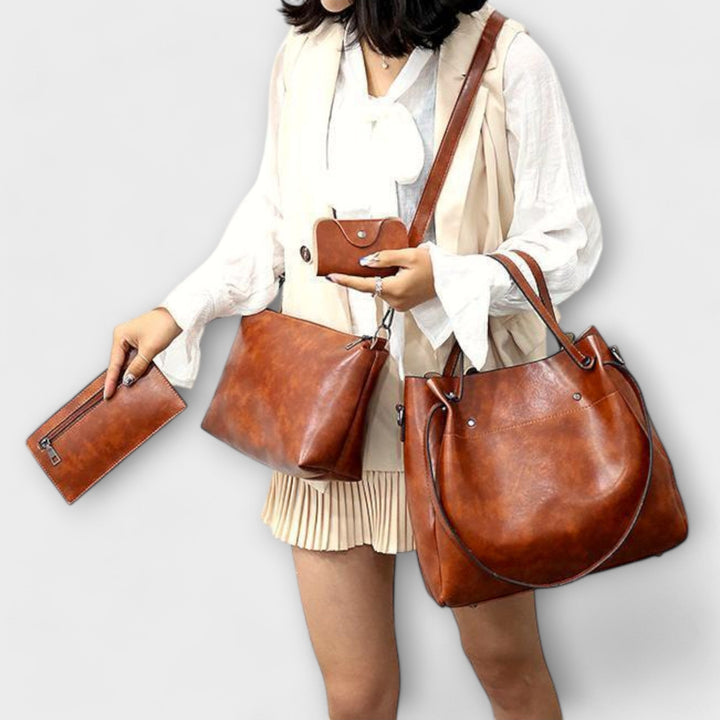 Sefa | Vierteiliges Vintage-Taschen-Set