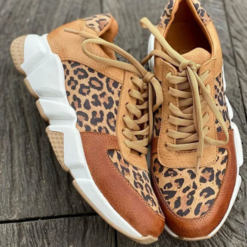 Leoni | Bequeme Leoparden-Sneaker