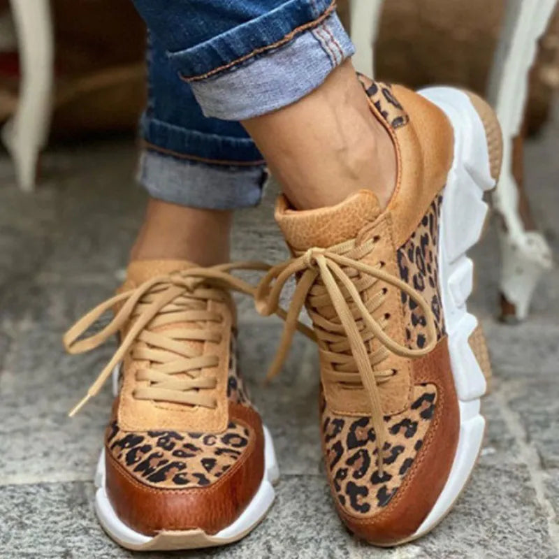 Leoni | Bequeme Leoparden-Sneaker
