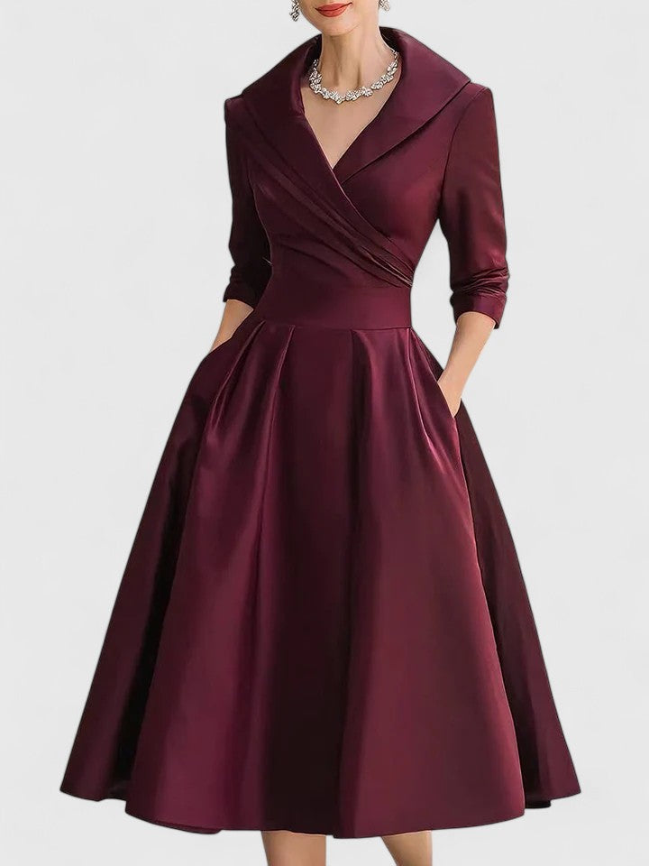 Sandrine | Elegantes Midikleid
