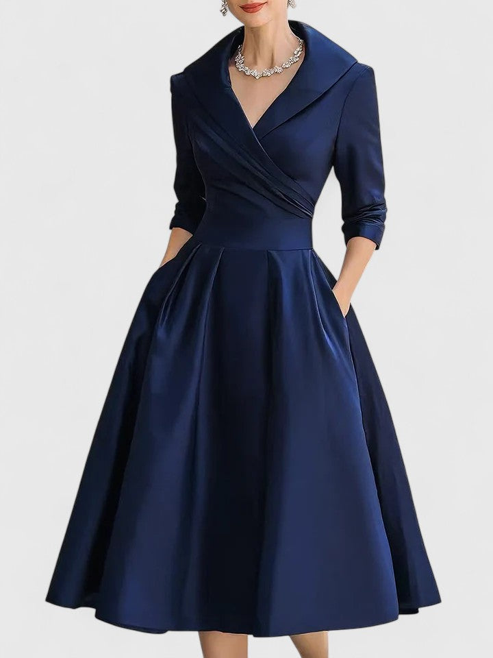 Sandrine | Elegantes Midikleid