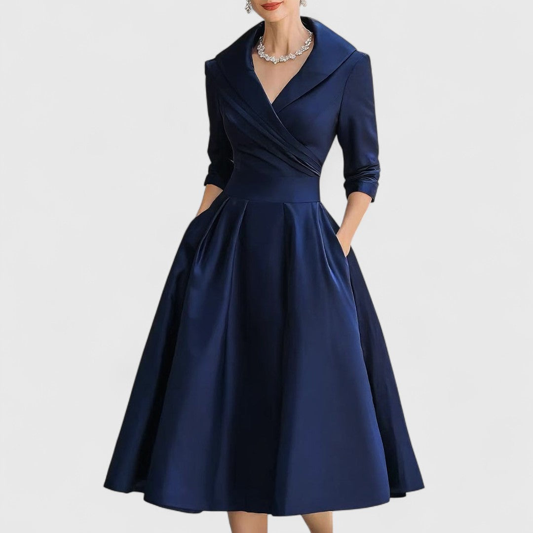 Corina | Elegantes Midikleid
