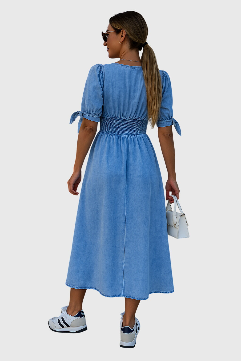Beata | Elegantes Jeanskleid