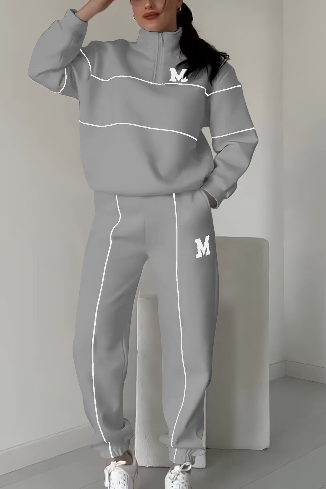 Smilla | Bequemes Pullover- und Hosen-Set