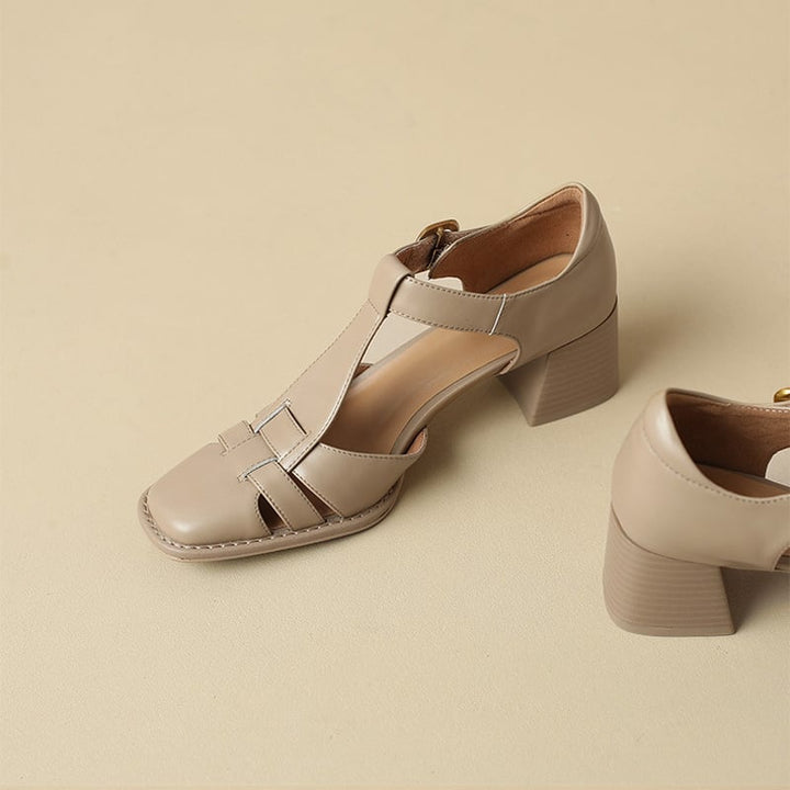 Chiara | Sandalen mit quadratischer Spitze