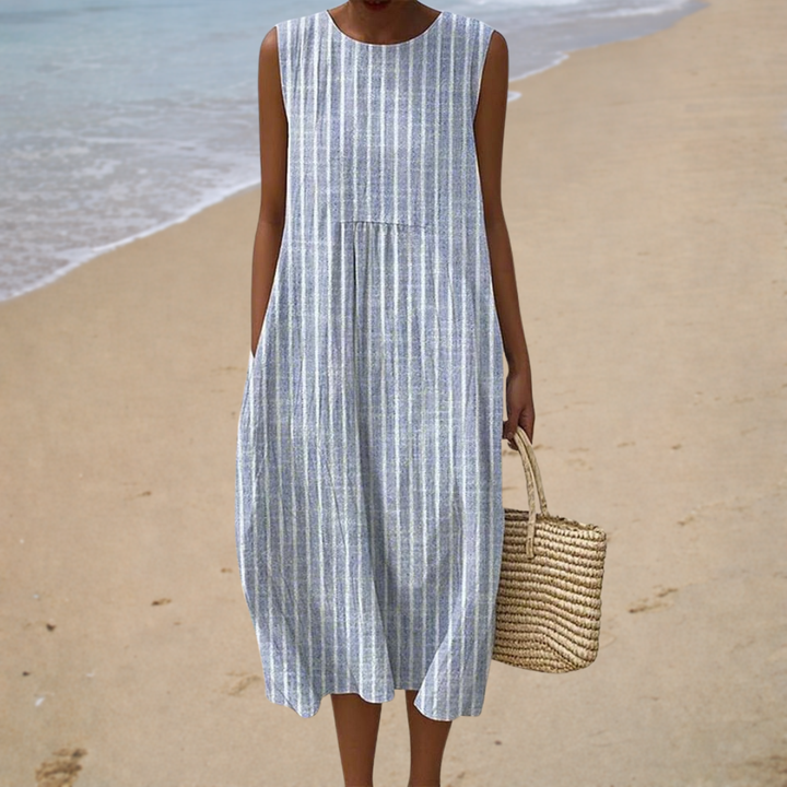 Menga | Bequemes ärmelloses Sommerkleid