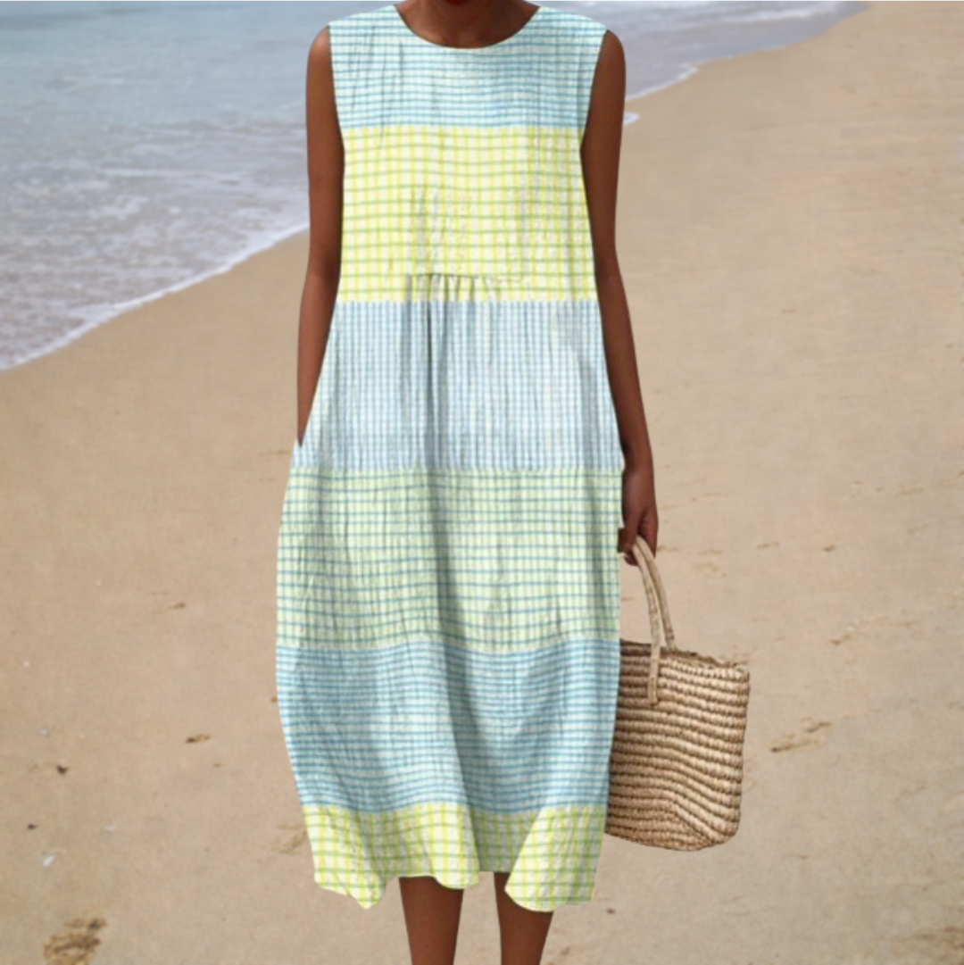 Carla | Bequemes ärmelloses Sommerkleid