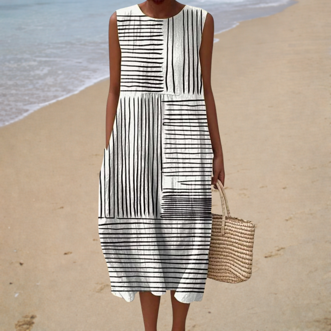 Lotti | Bequemes ärmelloses Sommerkleid