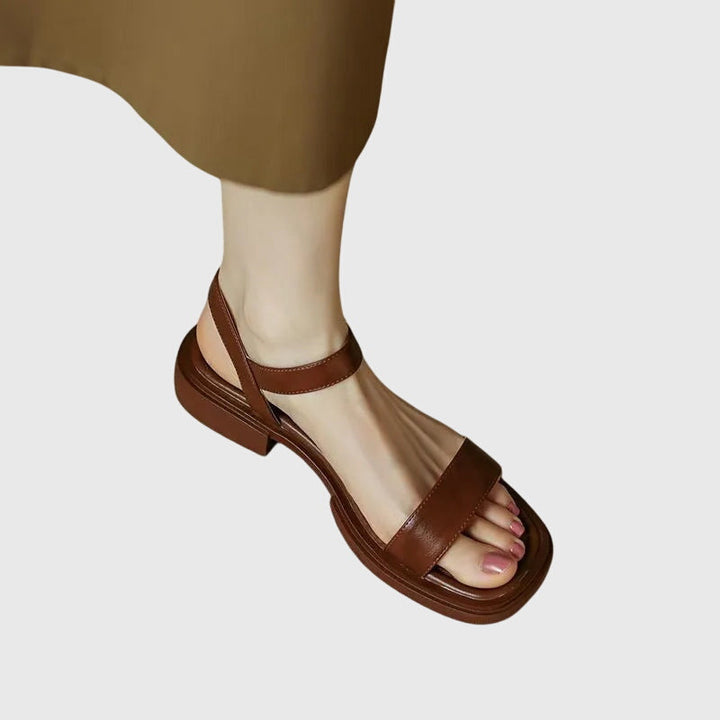 Ines | Orthopädische Sandalen aus Leder