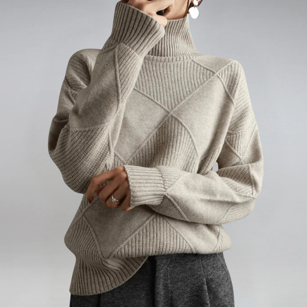 Jessica | Luxuriöser Rollkragenpullover