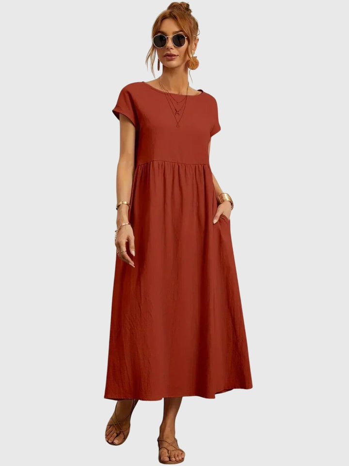 Dagmar | Lässiges Kleid mit Taschen
