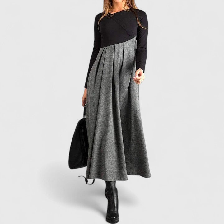 Paloma | Elegantes Maxikleid mit langen Ärmeln