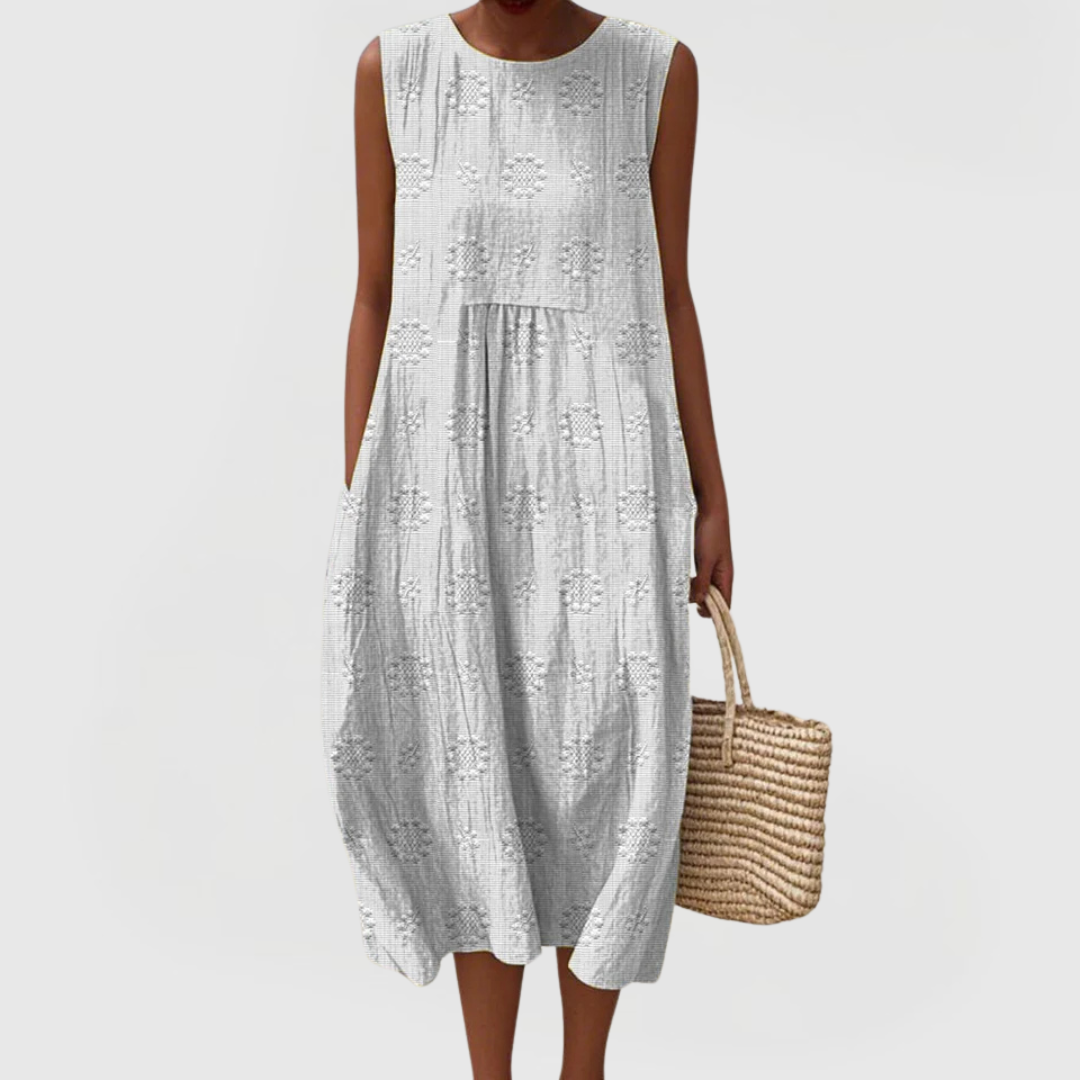 Sybille | Elegantes Kleid mit Taschen