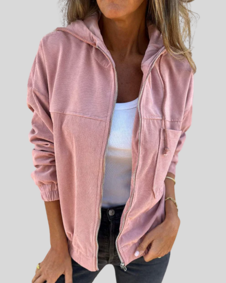 Luana | Weiche Zip-Jacke