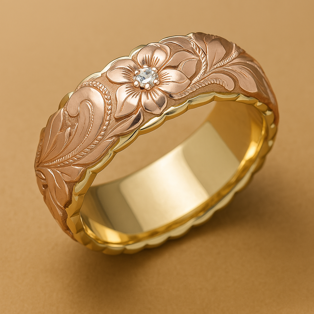 Jolantha | Vergoldete Vintage-Perlenkette