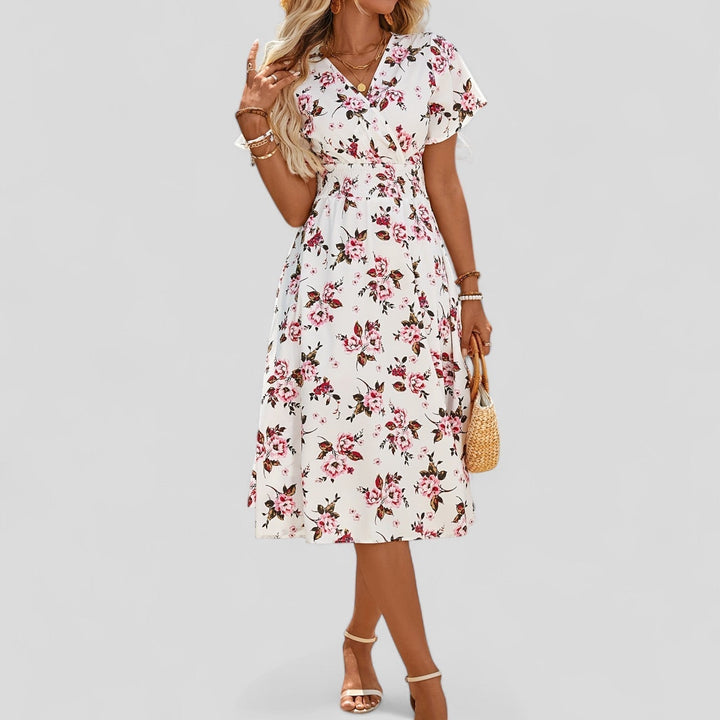 Carlotta | Bequemes Sommer-Midikleid