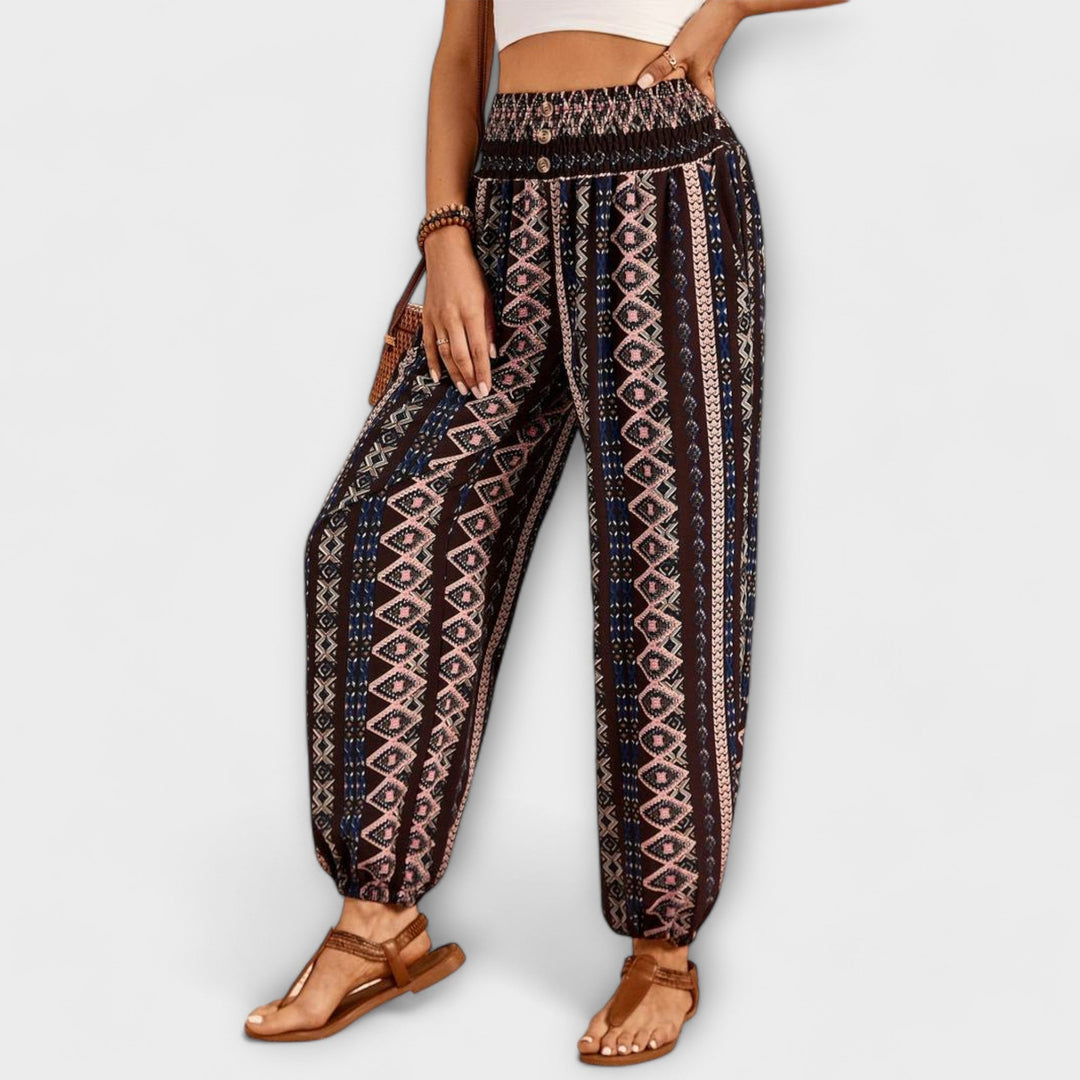 Romana | Hose mit ethnischem Muster