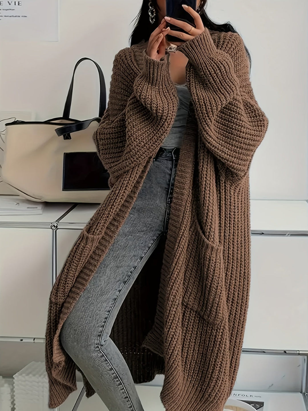 Melanie | Langer Cardigan