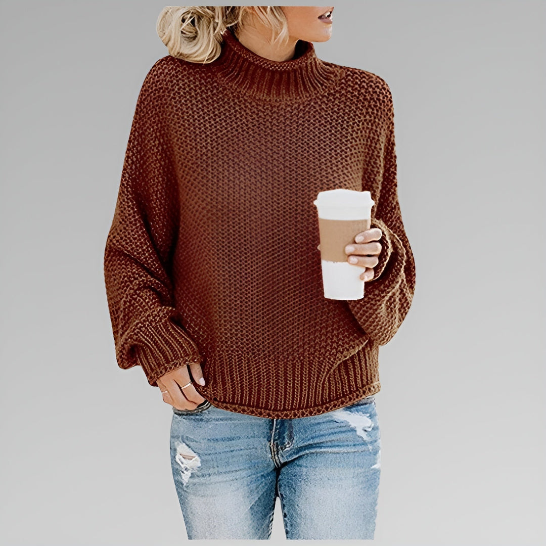 Levia | Klassischer bequemer Strickpullover