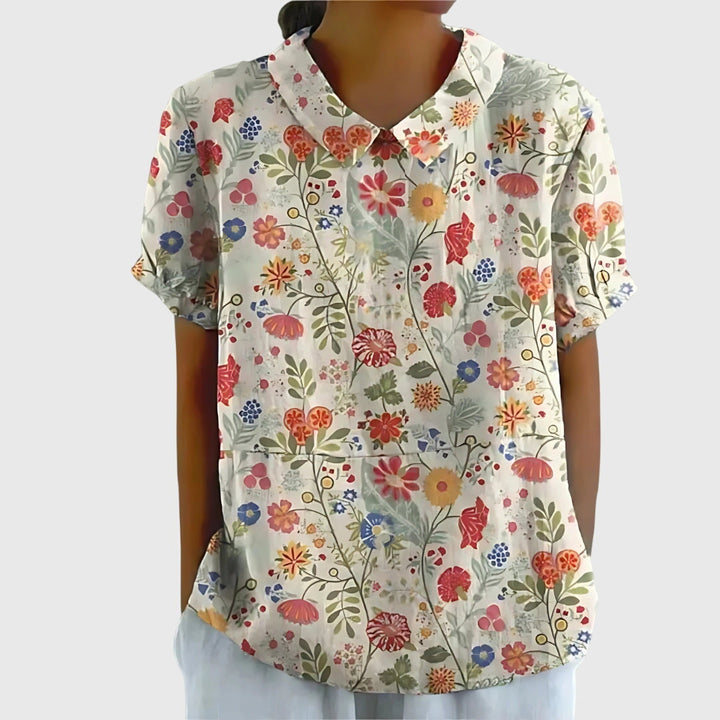 Kornelia | Florale Bluse
