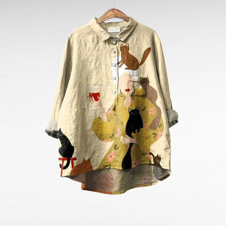 Tea | Elegante Sommerbluse