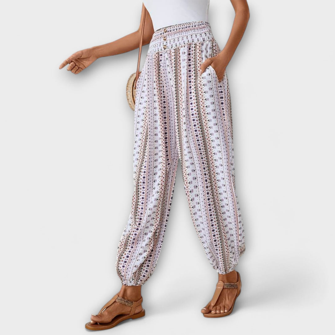 Romana | Hose mit ethnischem Muster