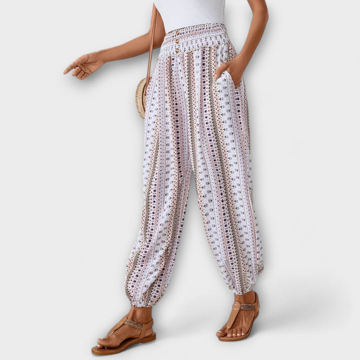 Romana | Hose mit ethnischem Muster