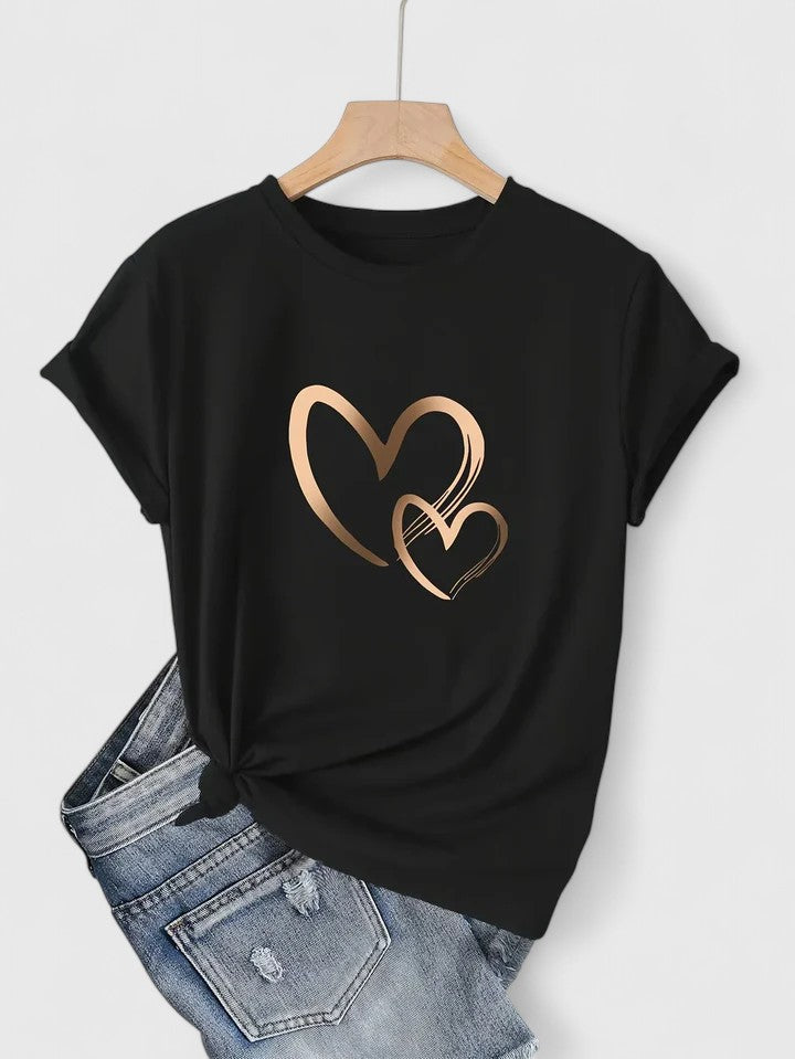 Ava | Bequemes Kurzarm-Shirt