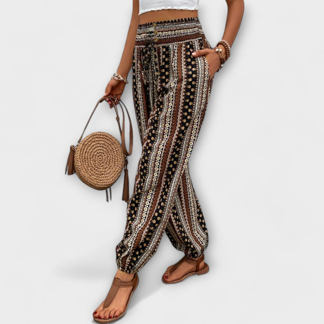 Romana | Hose mit ethnischem Muster