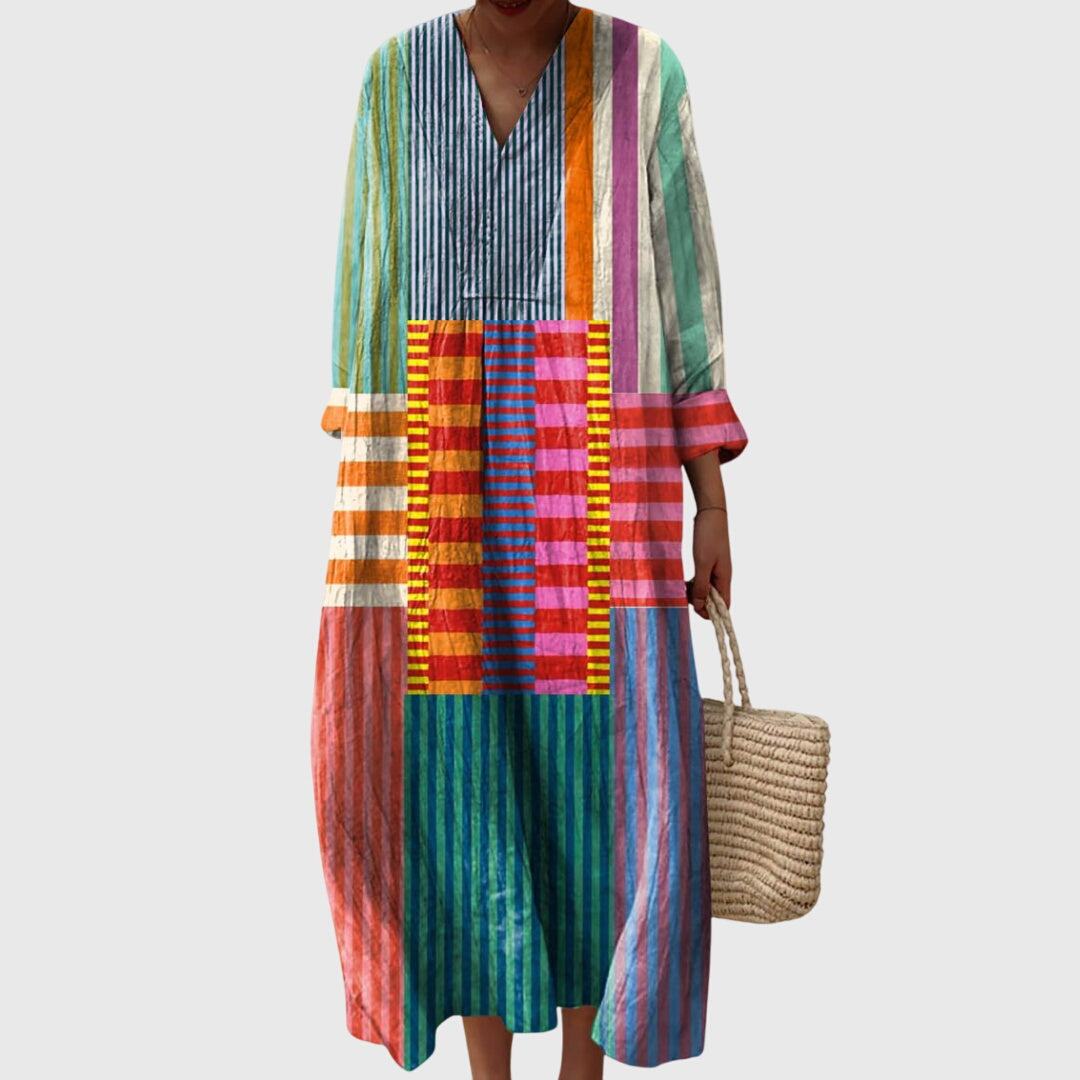 Talia | Geometrisches Kleid