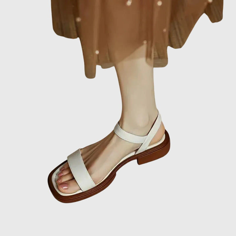 Ines | Orthopädische Sandalen aus Leder