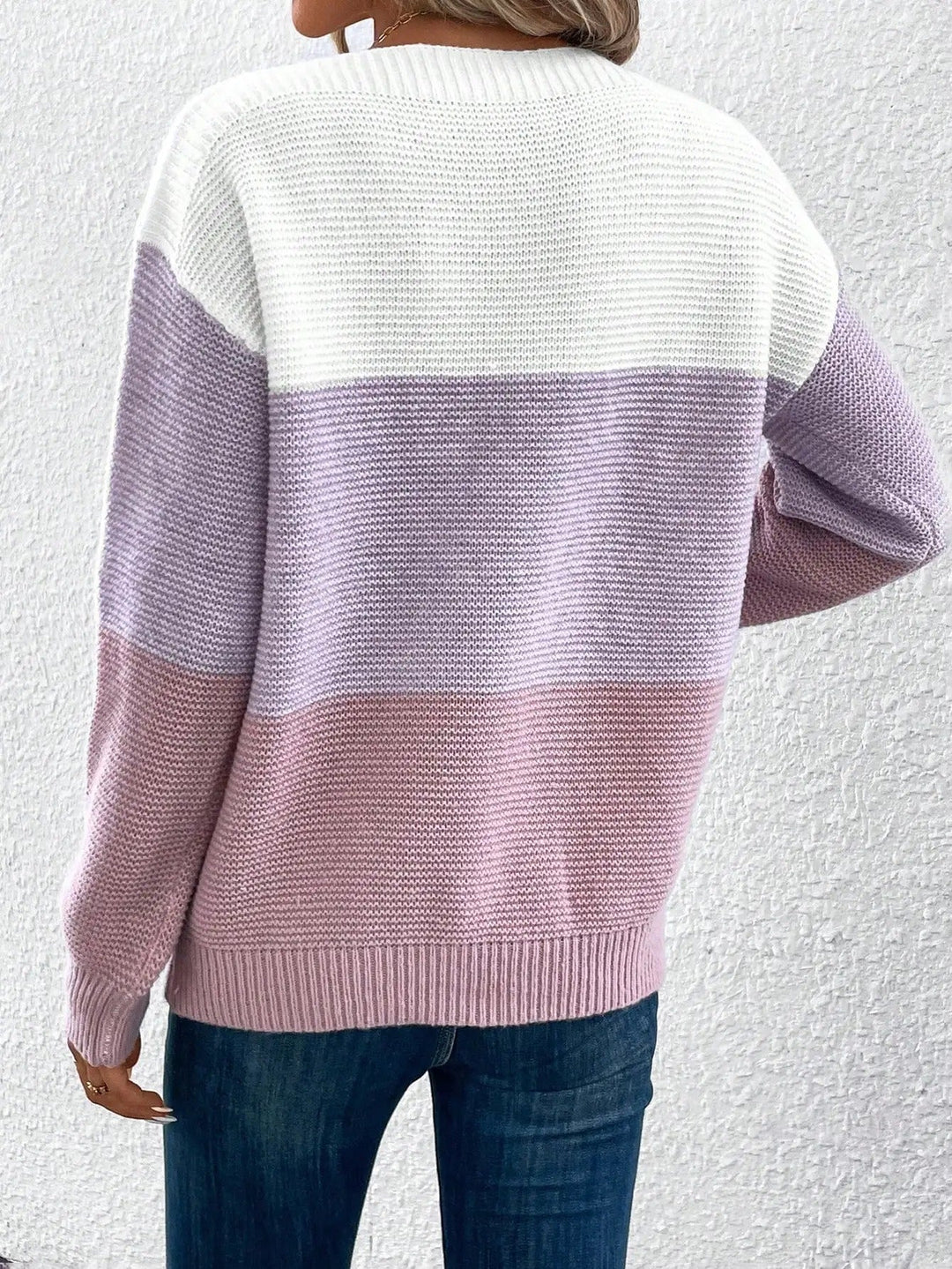 Livia | Bequemer Ombré-Pullover